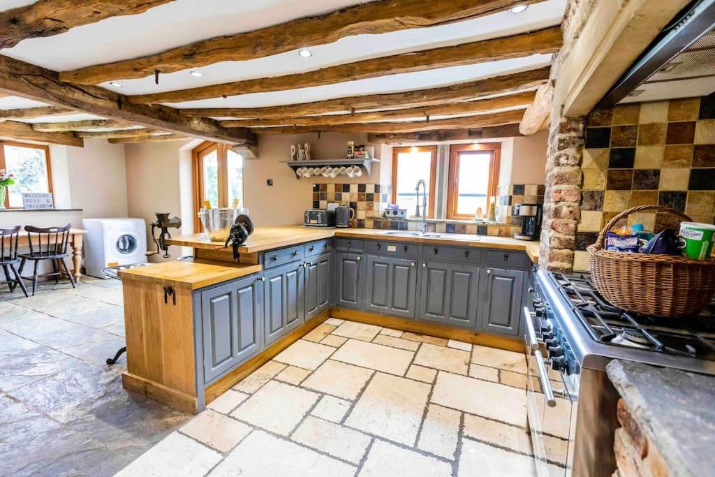Four Bed Barn Conversion Junction 37 38 M1 Barnsley Esterno foto