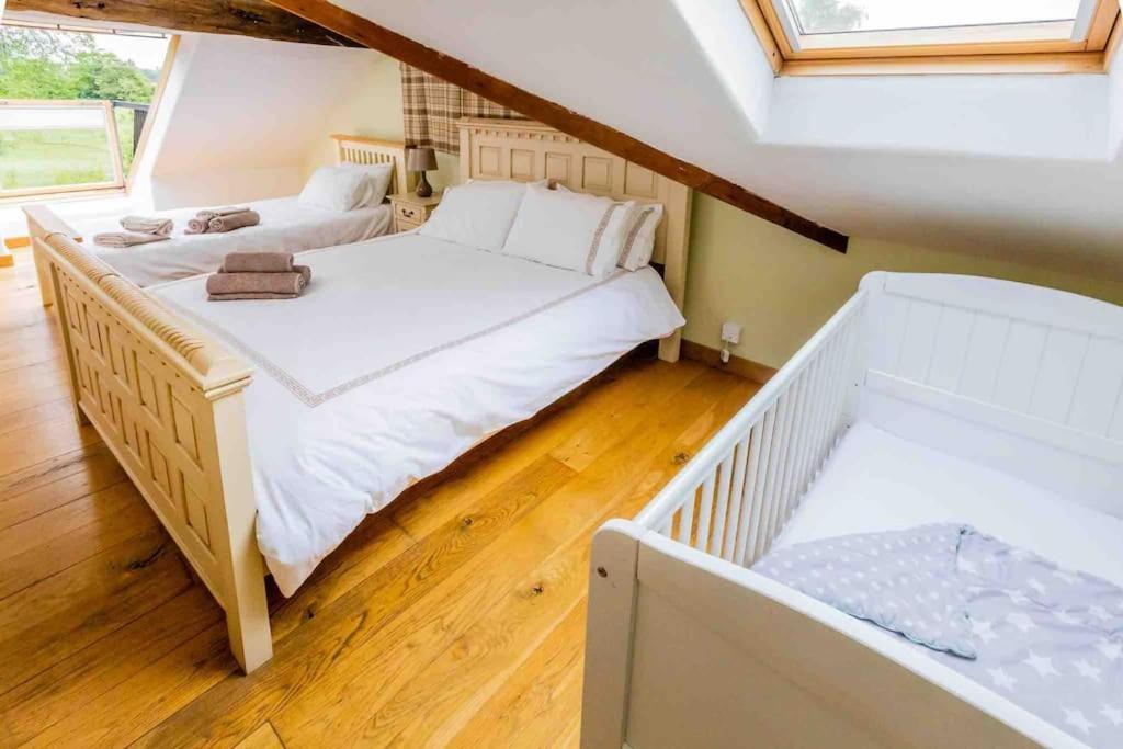Four Bed Barn Conversion Junction 37 38 M1 Barnsley Esterno foto